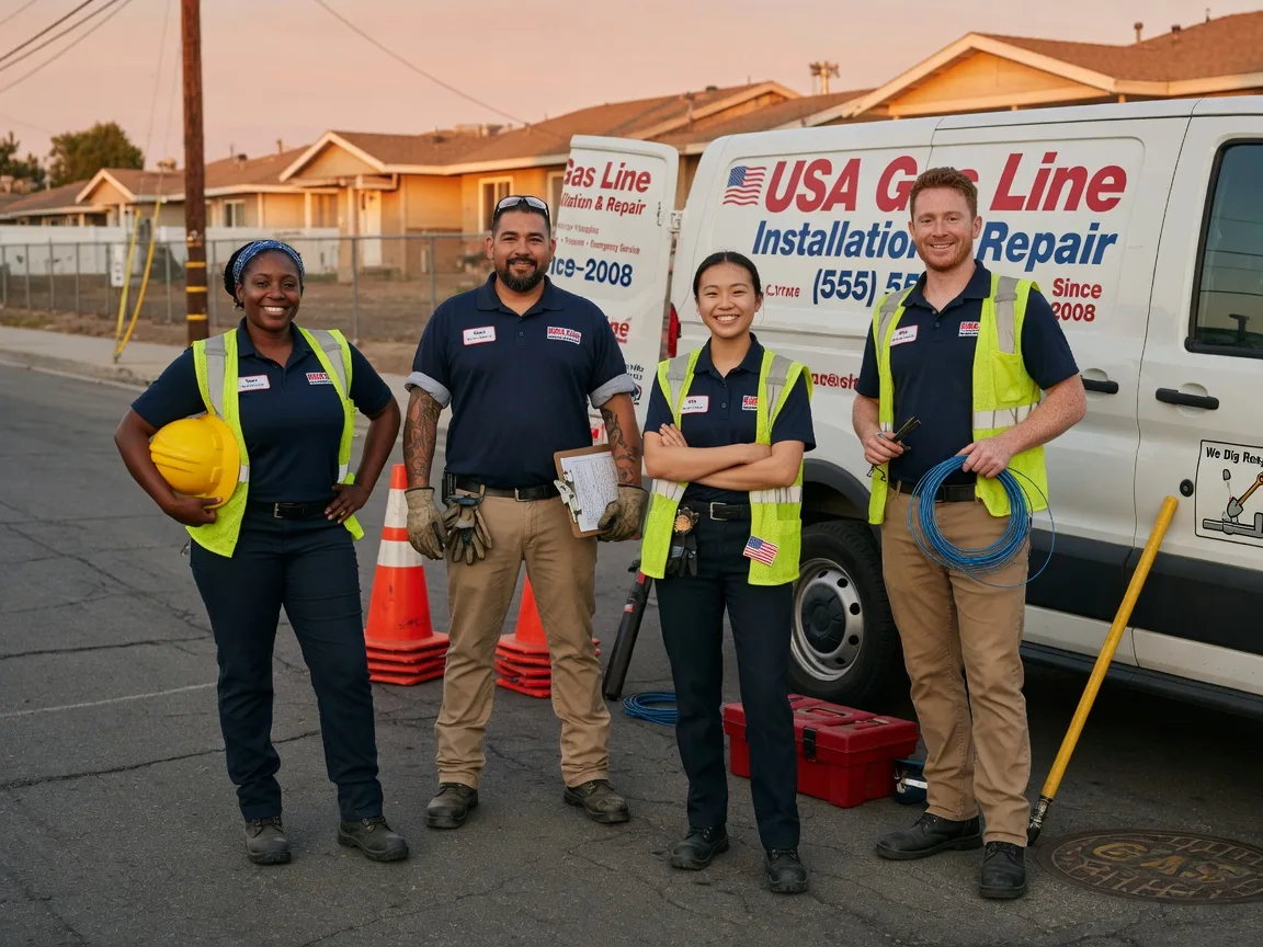Gas Line Installation company in Norway, SC